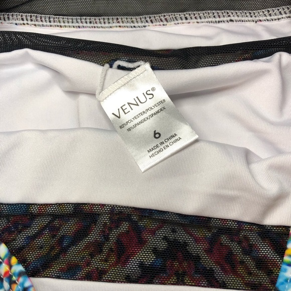 Colorful High-Waisted Bikini Bottoms size 6 - Picture 6 of 10